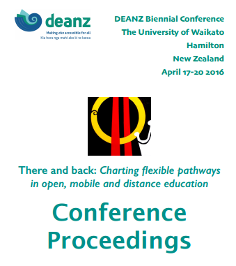 DEANZ 2016 Conference Proceedings